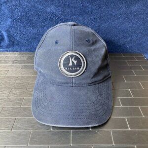 Killik Hat Cap Blue Adjustable Canvas Blue Flag Outdoors